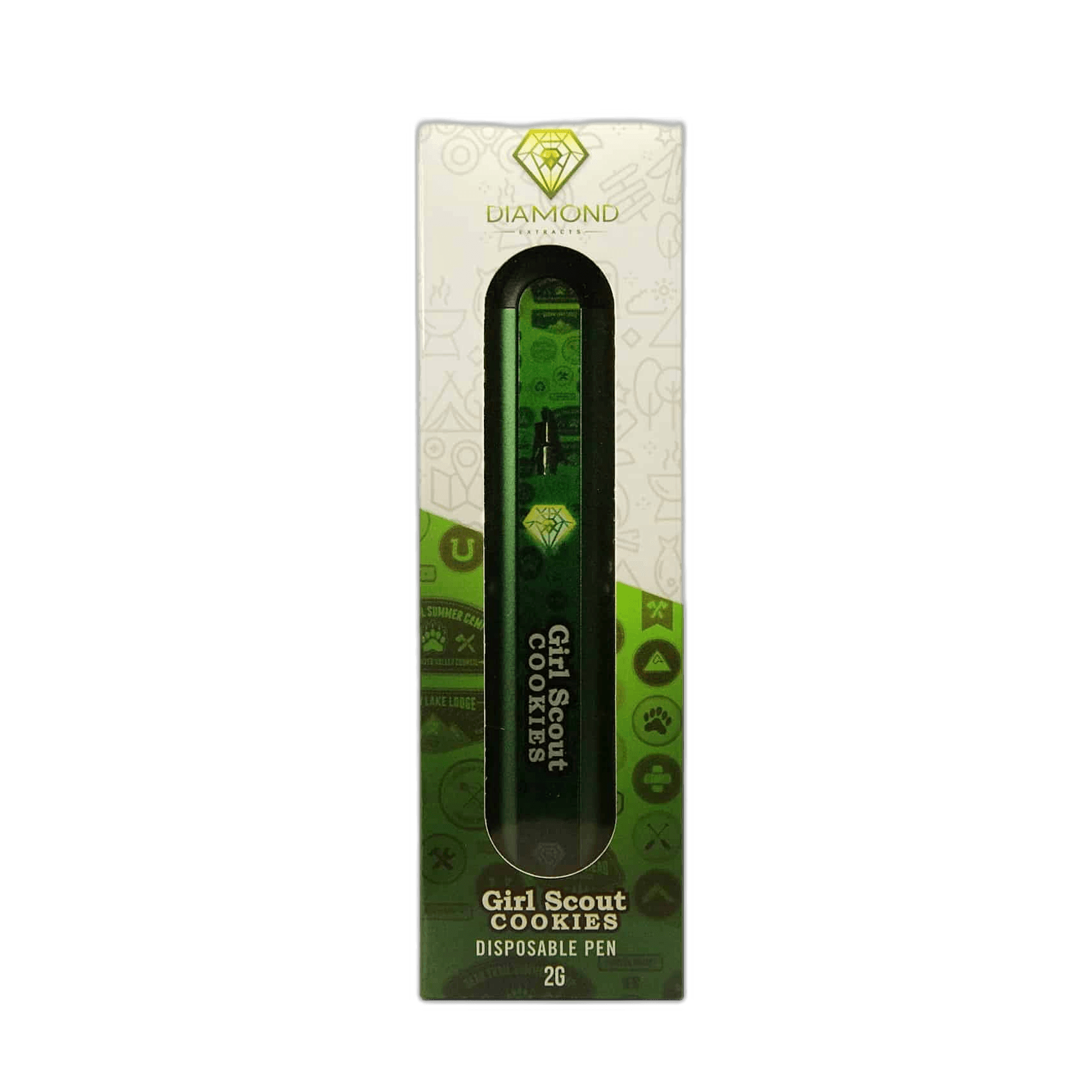 Diamond Concentrates Disposable Vape (2g) — Girl Scout Cookies