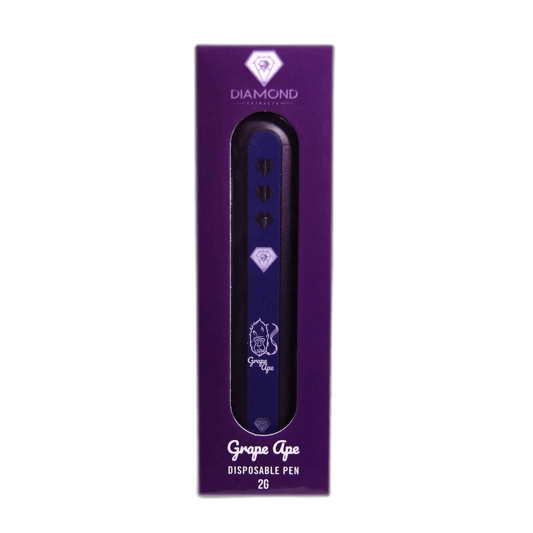 Diamond Concentrates Disposable Vape (2g) — Grape Ape