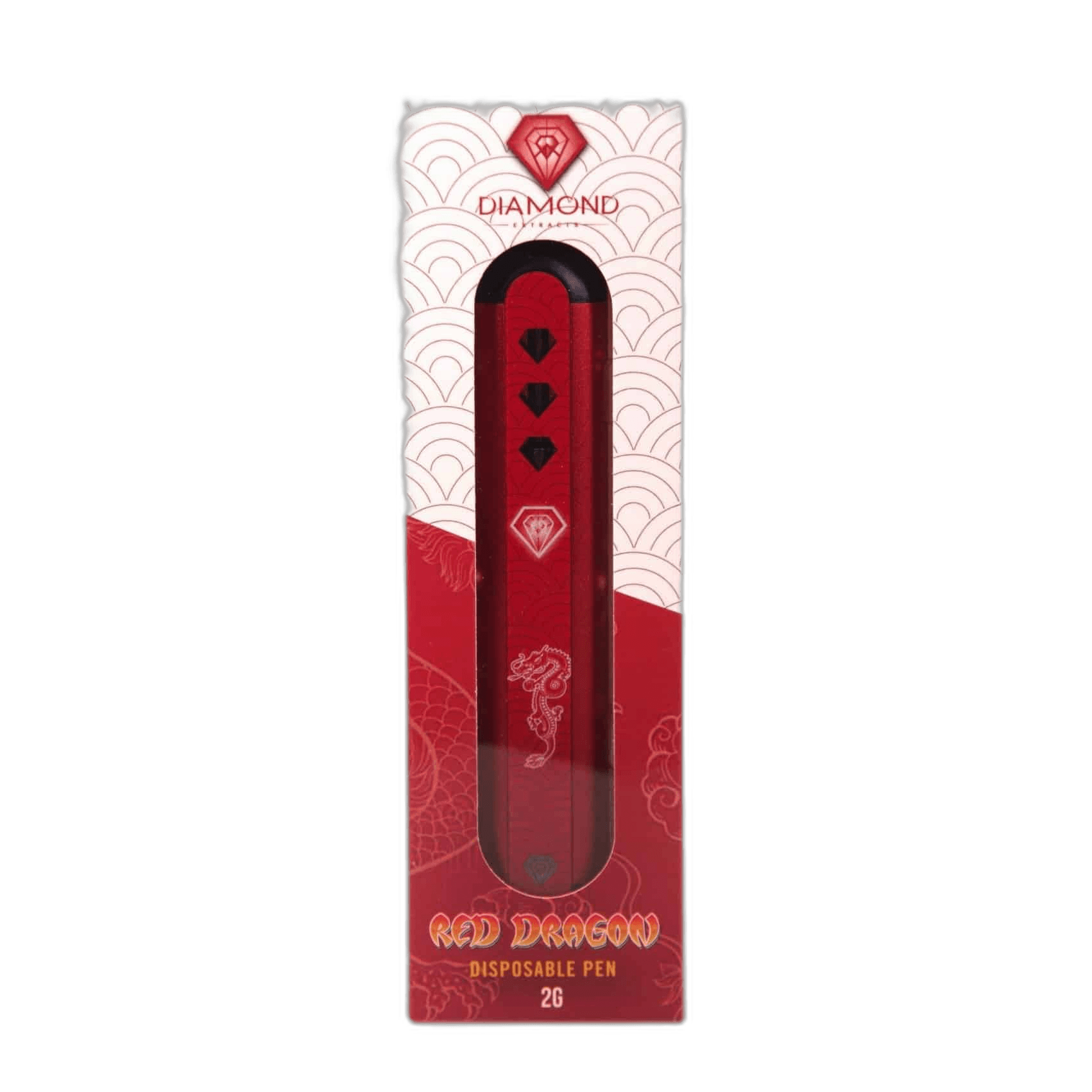 Diamond Concentrates Disposable Vape (2g) — Red Dragon