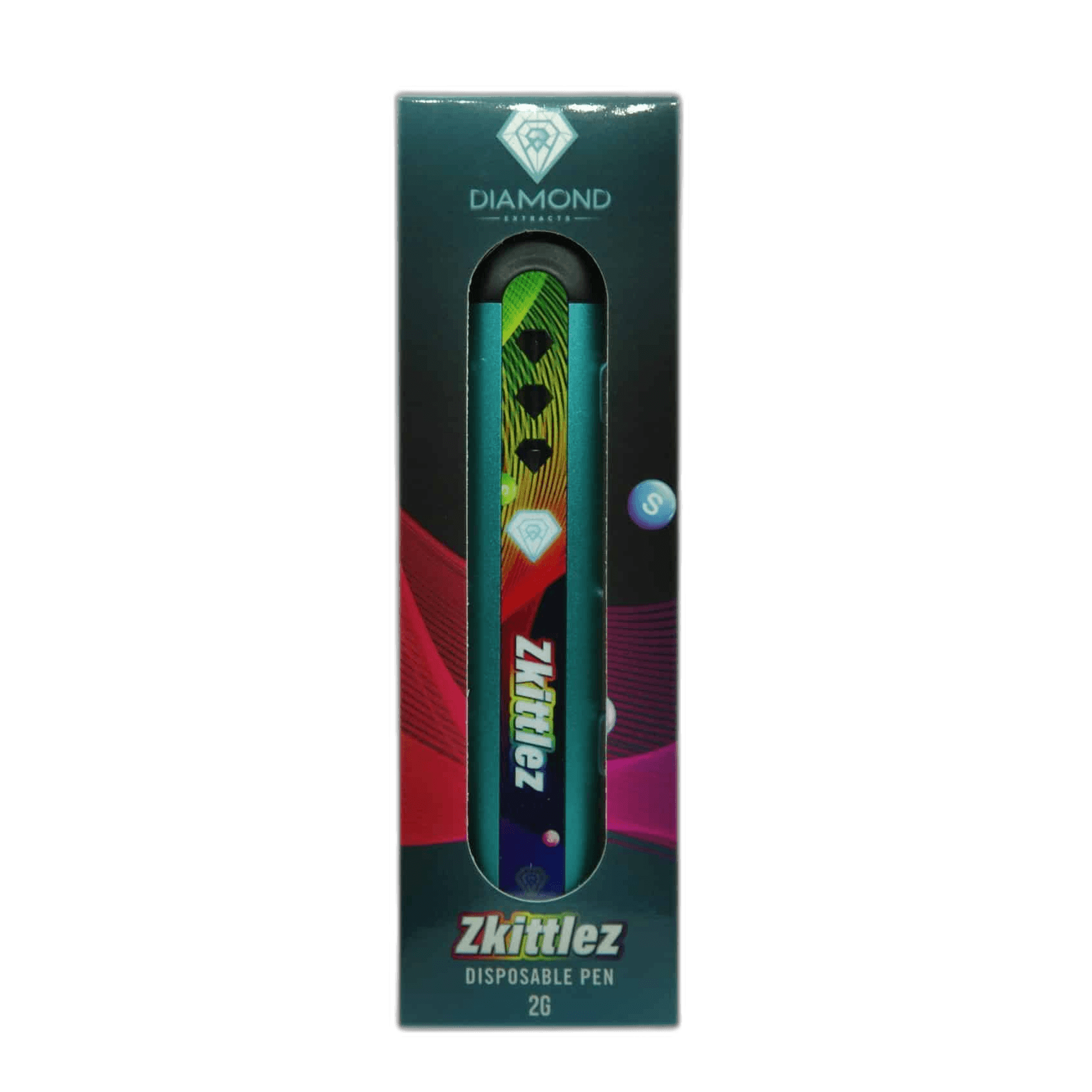 Diamond Concentrates Disposable Vape (2g) — Zkittlez