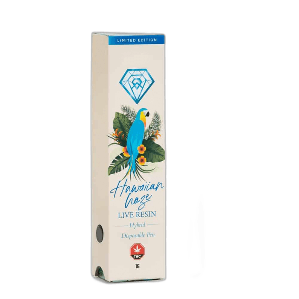 Diamond Concentrates Disposable Vape (Live Resin) (1g) — Hawaiian Haze