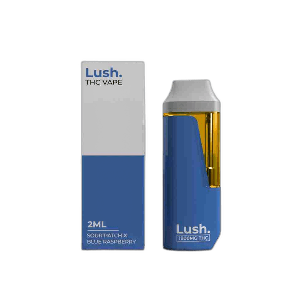 LUSH 2ML Disposable Vape — Sour Patch X Blue Raspberry