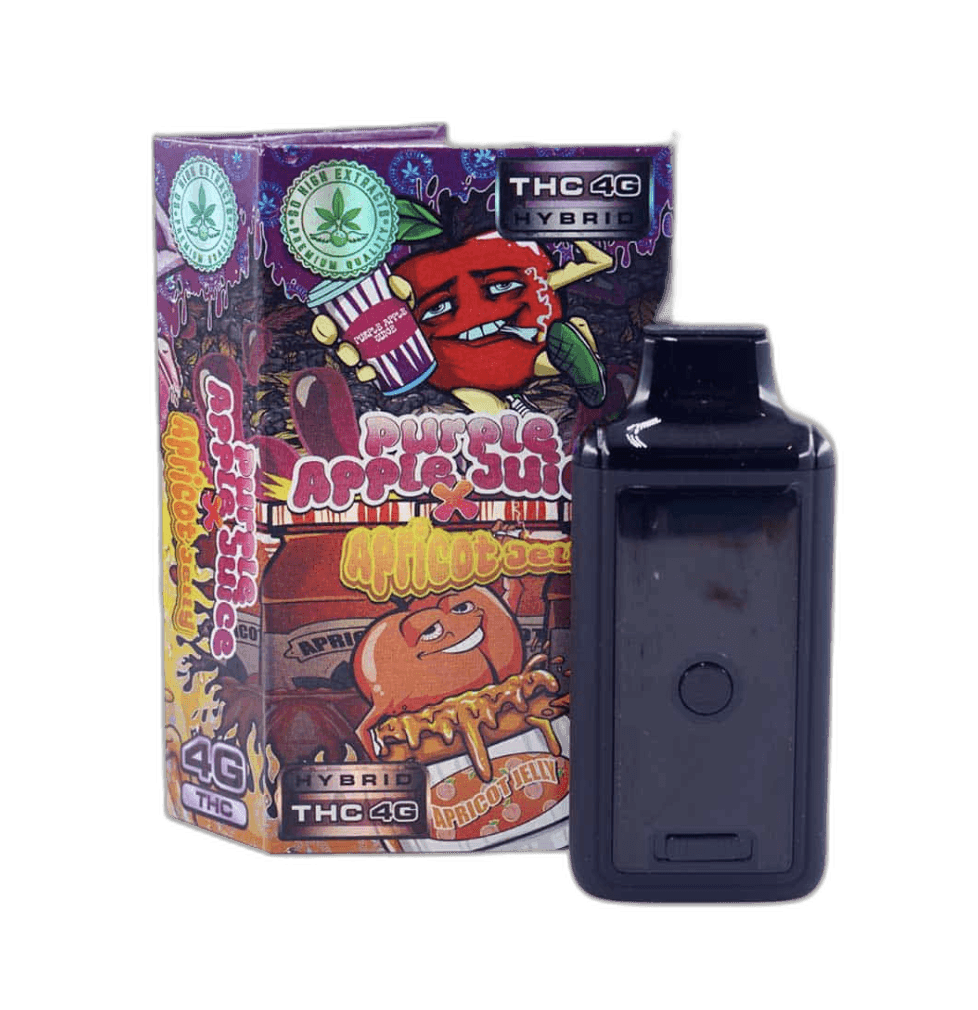 So High Extracts Dual Chamber Pen (4 Grams + 4 Grams) — Purple Apple Juice + Apricot Jelly