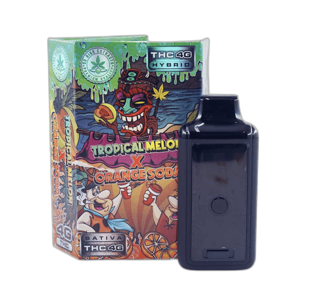So High Extracts Dual Chamber Pen (4 Grams + 4 Grams) — Tropical Melon + Orange Soda