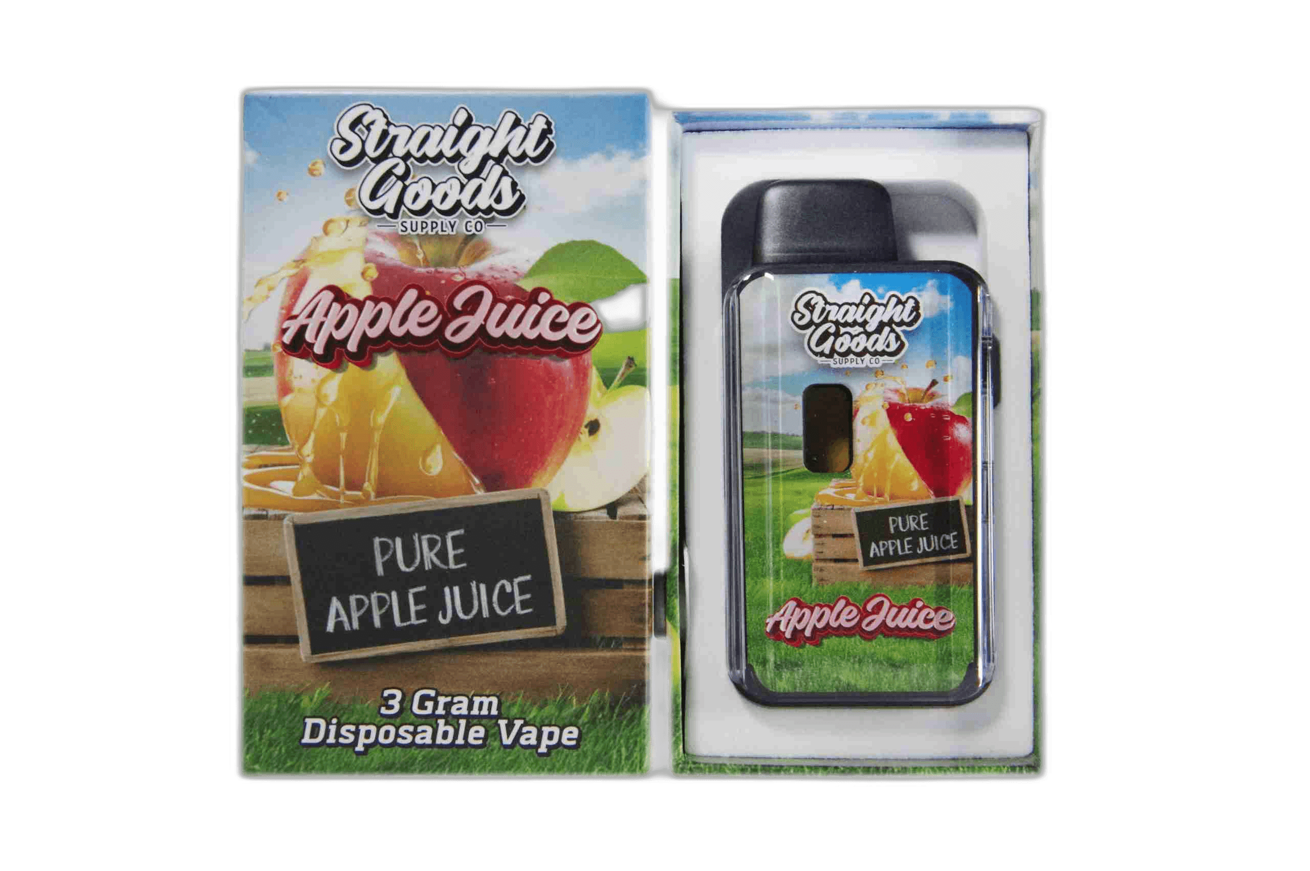 Straight Goods Supply Co Vape (3 Gram) — Apple Juice