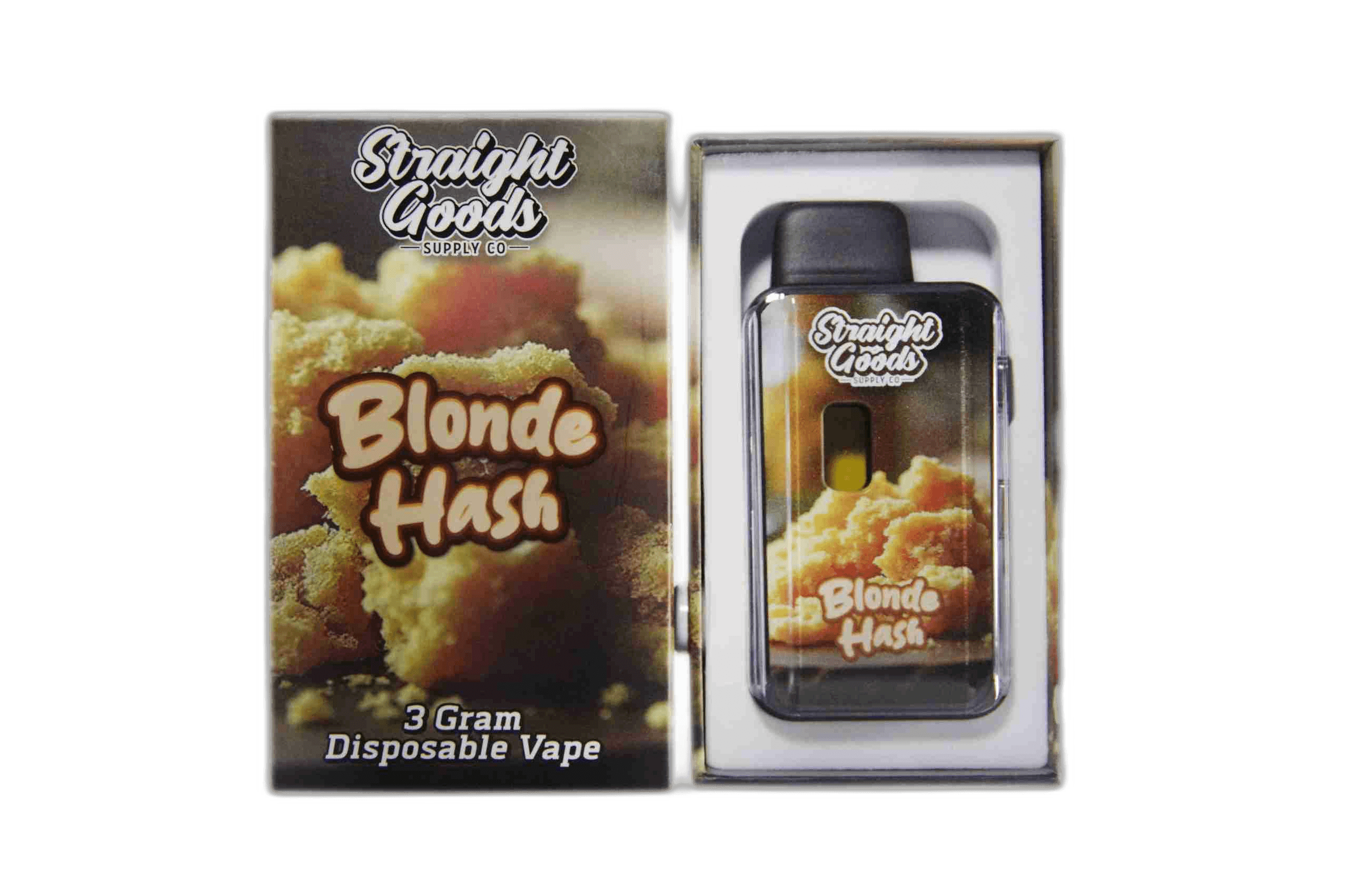 Straight Goods Supply Co Vape (3 Gram) — Blonde Hash