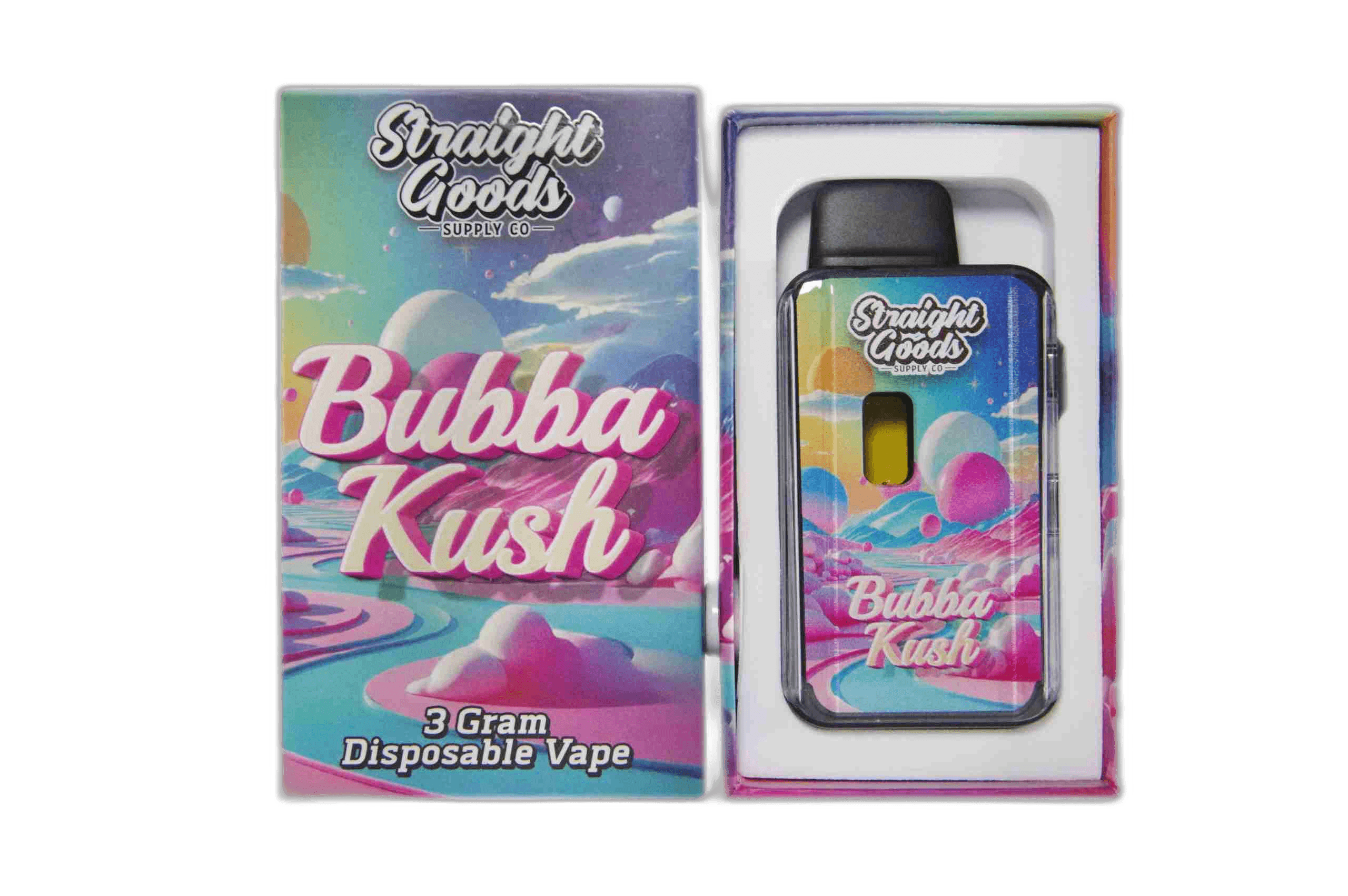 Straight Goods Supply Co Vape (3 Gram) — Bubba Kush