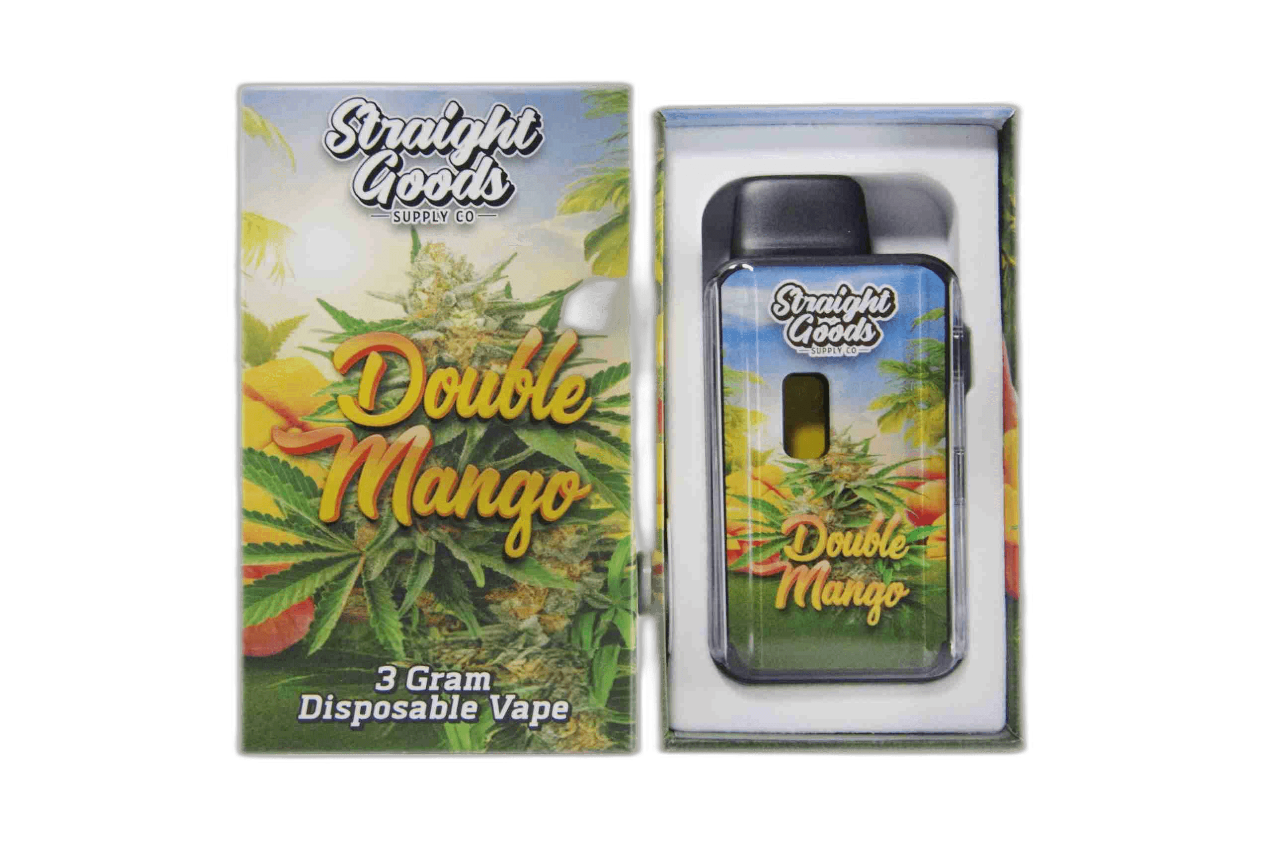 Straight Goods Supply Co Vape (3 Gram) — Double Mango