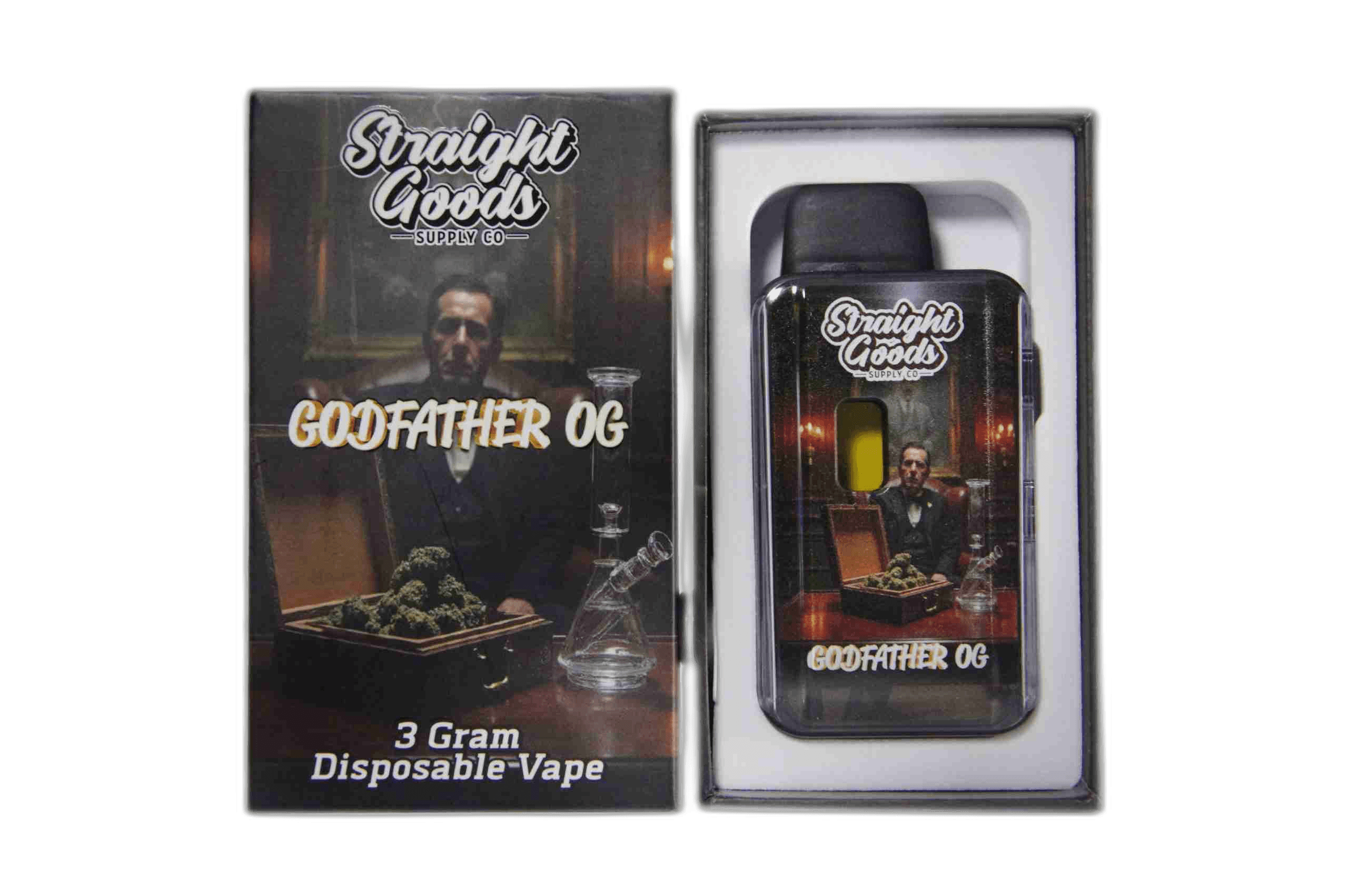 Straight Goods Supply Co Vape (3 Gram) — God Father OG