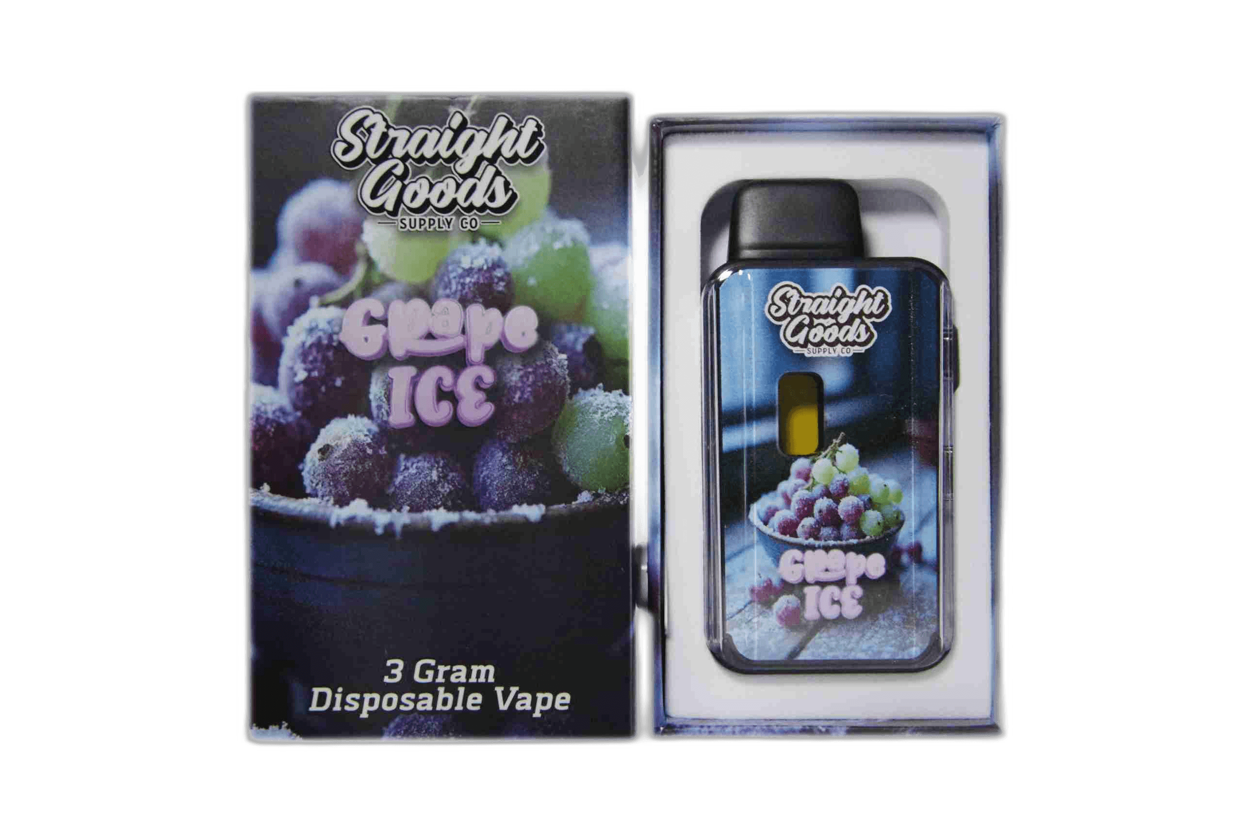 Straight Goods Supply Co Vape (3 Gram) — Grape Ice