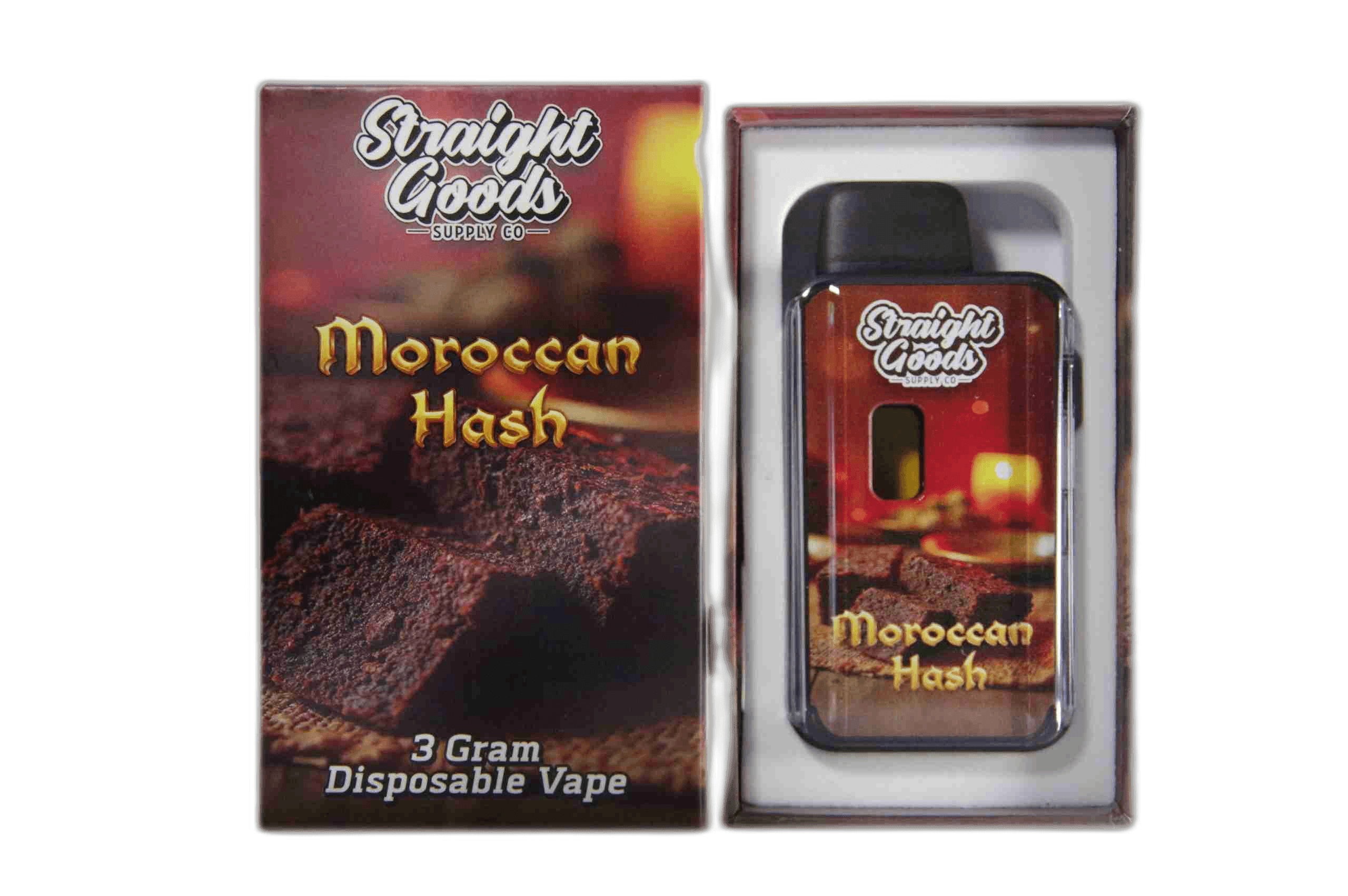 Straight Goods Supply Co Vape (3 Gram) — Moroccan Hash