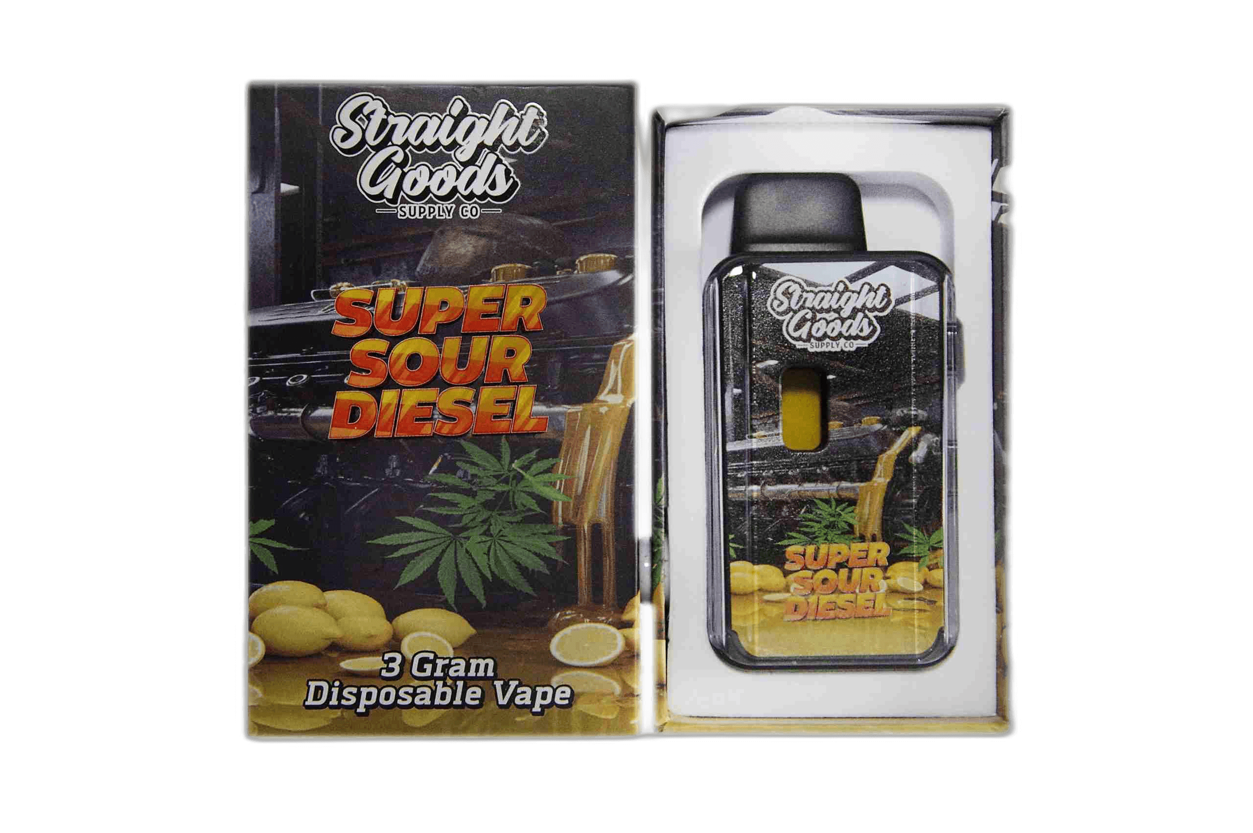 Straight Goods Supply Co Vape (3 Gram) — Super Sour Diesel
