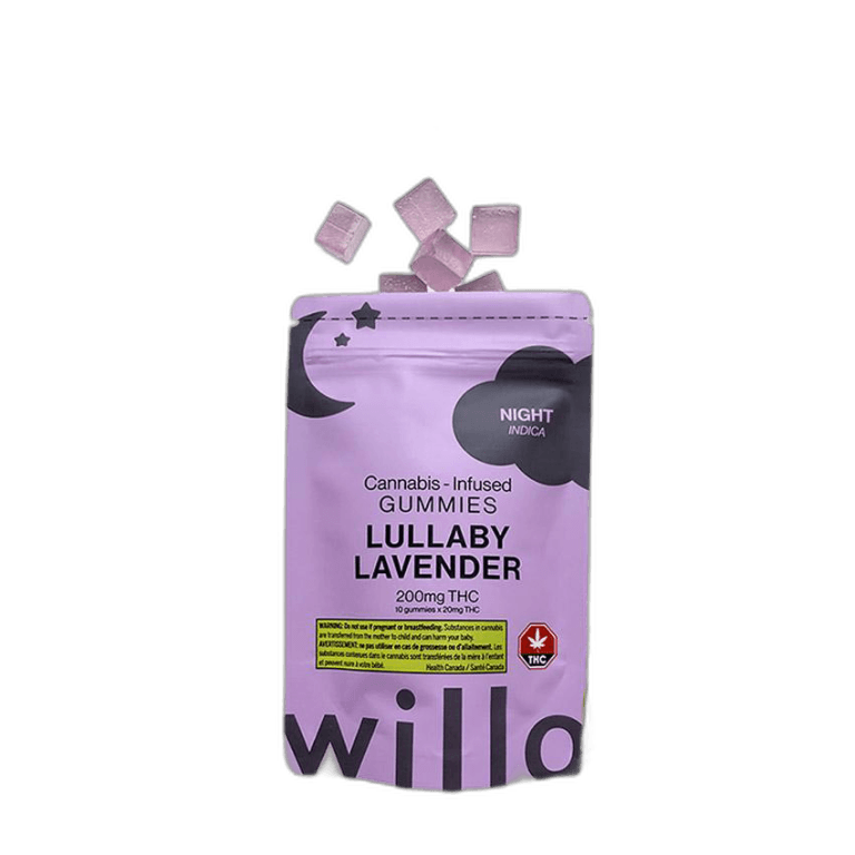 Willo THC Gummies (200mg) — Lullaby Lavender (Night)