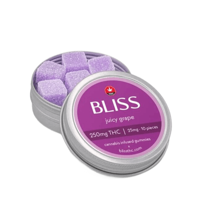 Bliss Edibles (250mg THC) — Juicy Grape