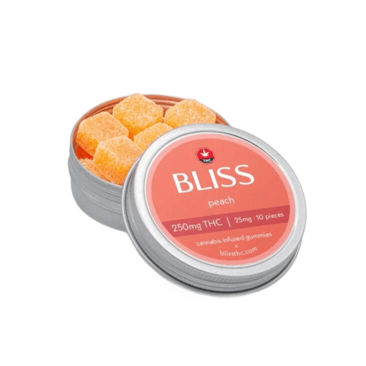Bliss Edibles (250mg THC) — Peach
