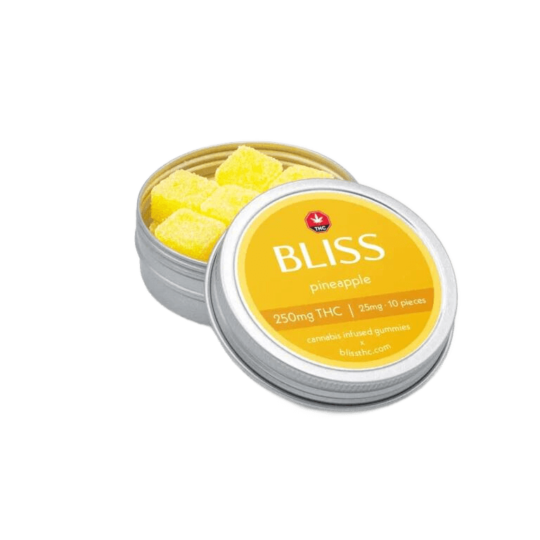 Bliss Edibles (250mg THC) — Pineapple