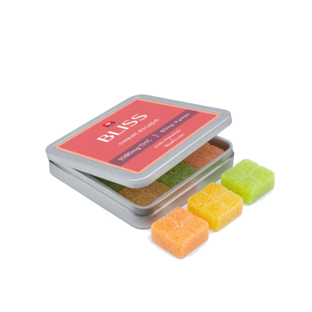Bliss Edibles (1080mg THC) — Sweet Escape Gummies