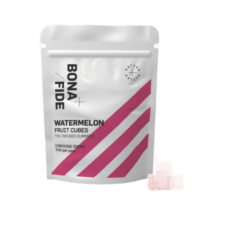 Bonafide Fruit Cubes (300mg) — Watermelon