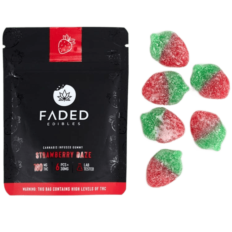 Faded Edibles — Strawberry Daze