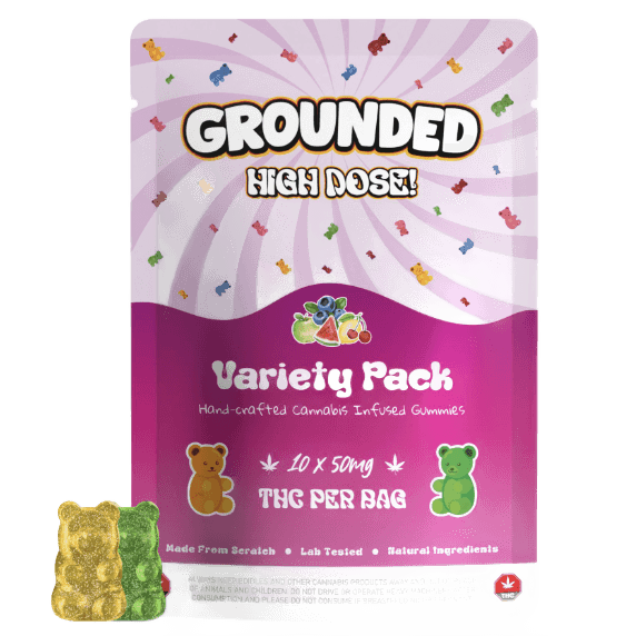 Grounded High Dose Bears (500mg) — Variety Pack