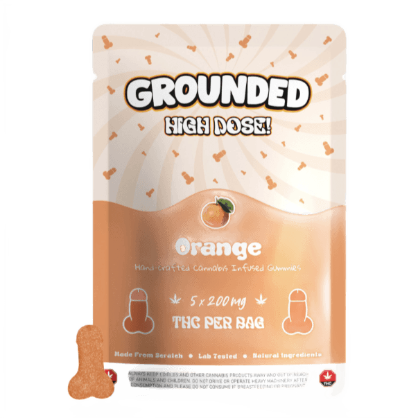 Grounded High Dose Cocks (1000mg) — Orange