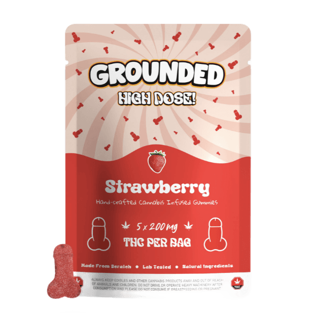 Grounded High Dose Cocks (1000mg) — Strawberry