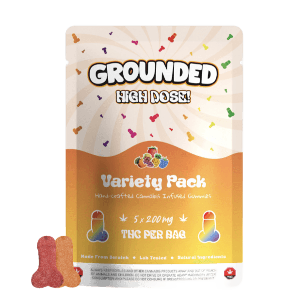 Grounded High Dose Cocks (1000mg) — Variety Pack