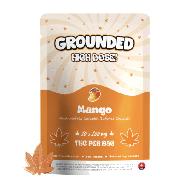 Grounded High Dose Leafs (1000mg) — Mango