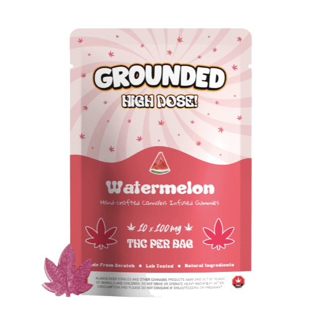 Grounded High Dose Leafs (1000mg) — Watermelon