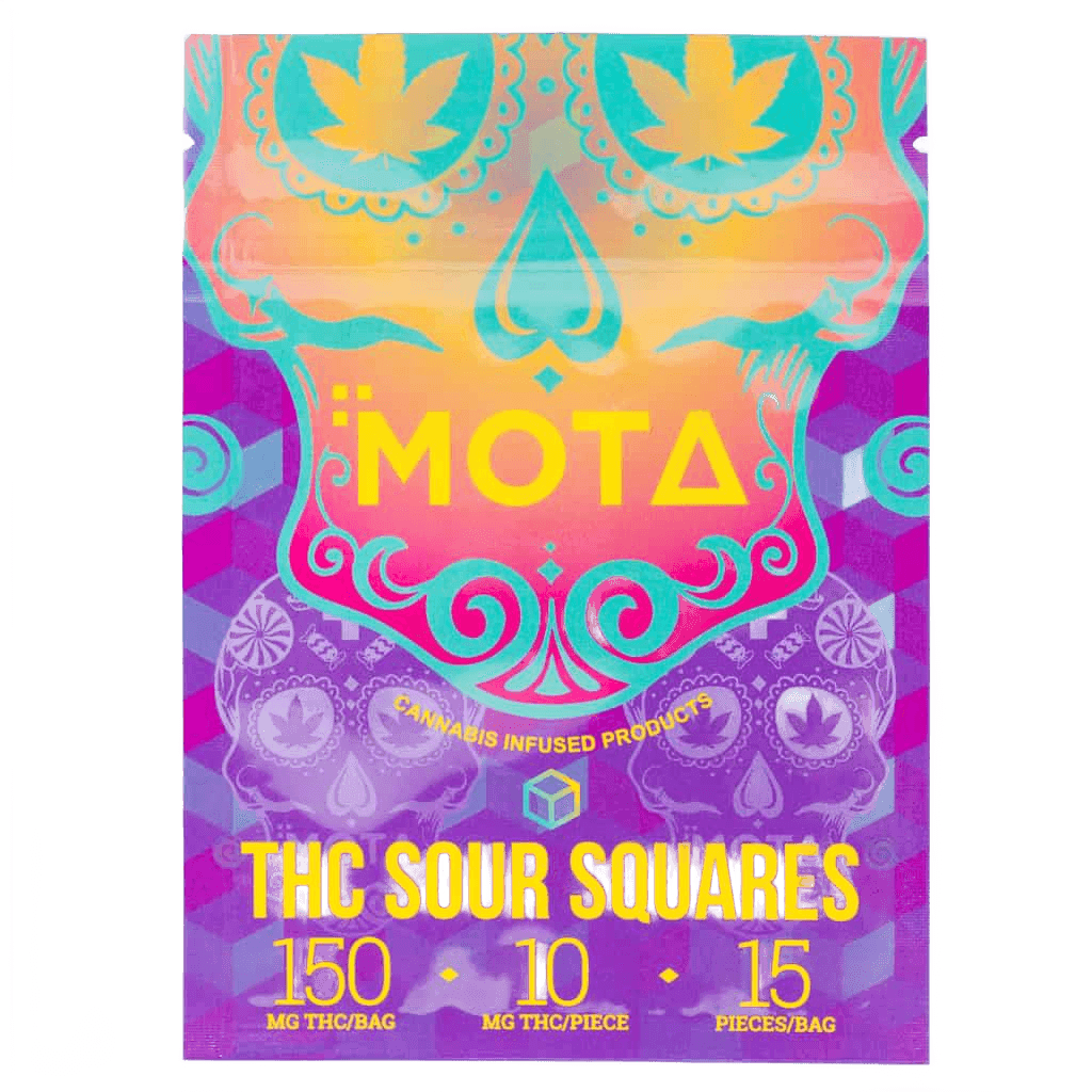Mota THC Sour Squares