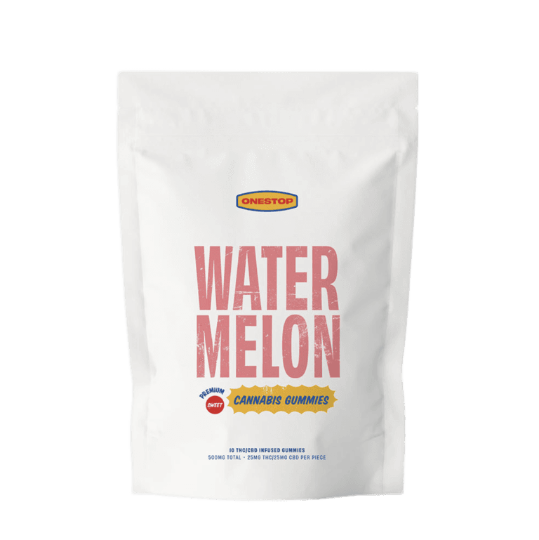 OneStop 1-1 Gummies (500mg) — Watermelon